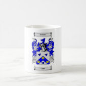クラーク(英国の)紋章付き外衣 コーヒーマグカップ (中央)