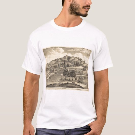 クラークFossの騎士谷のFossville Res Tシャツ (正面)