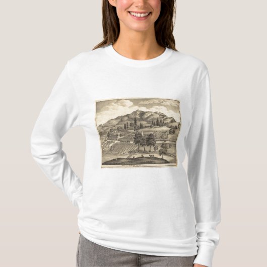 クラークFossの騎士谷のFossville Res Tシャツ (正面)