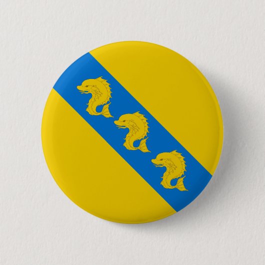 クラーグラスパスペースバッジのバーロニー 缶バッジ (正面)