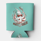 クラーケンおもしろい怪物 缶クーラー (正面)