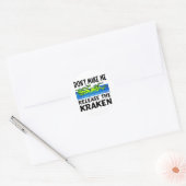 クラーケンがクラーケンを解放する ラウンドシール (封筒)