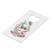 クラーケンって何だ？ クレジットカード栓抜き (正面アングル)