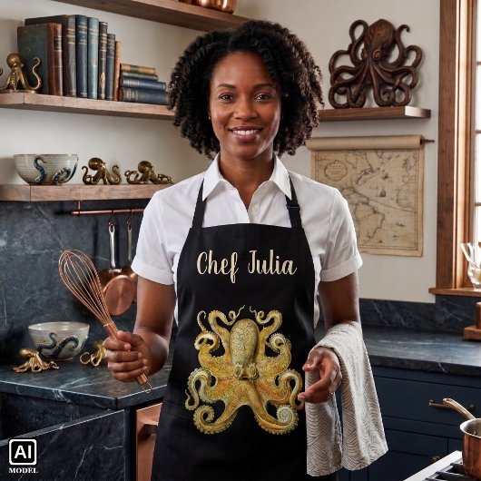 クラーケンとタコのガモコニア、エルンスト・ヘッケル エプロン