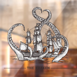 クラーケンのタコ帆船航海の ウィンドウサイン