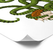 クラーケンのポスターをおもしろい発表 ポスター (角)