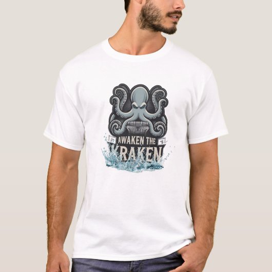 クラーケンの宝物 Tシャツ (正面)