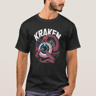 クラーケンの目を攻撃 グラフィック Tシャツ