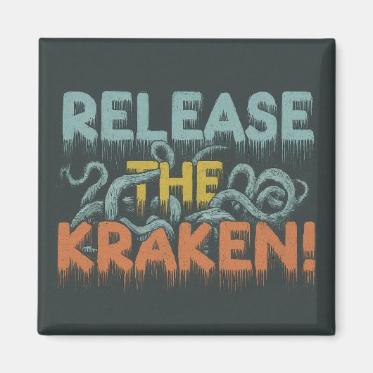 クラーケンを釈放する マグネット (正面)