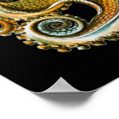 クラーケンタコ |カッコいい動物 ポスター (角)