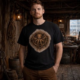 クラーケンマーク海賊シジル Tシャツ