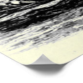 クラーケン攻撃!プリント ポスター (角)