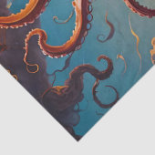 クラーケン海の怪物のデコパージュ 薄葉紙 (詳細)