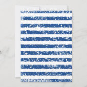 クラーケン海賊タコ誕生日の招待状 サンキューカード (裏面)