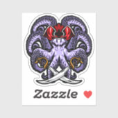 クラーケン海賊 シール (シート)