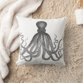 クラーケン – ブラックジャイアントタコ/ Cthulu クッション (ブランケット)