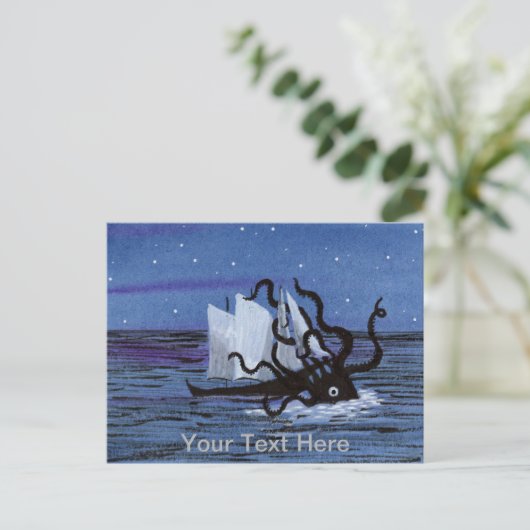 クラーケン ポストカード (スタンド正面)