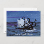 クラーケン ポストカード (正面/裏面)