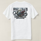 クラーケン+ロゴ+Tシャツ Tシャツ (デザイン裏面)