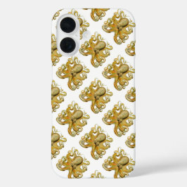 クラーケン（海の怪物）、タコのガモニア、エルンスト・ヘッケル iPhone 16ケース