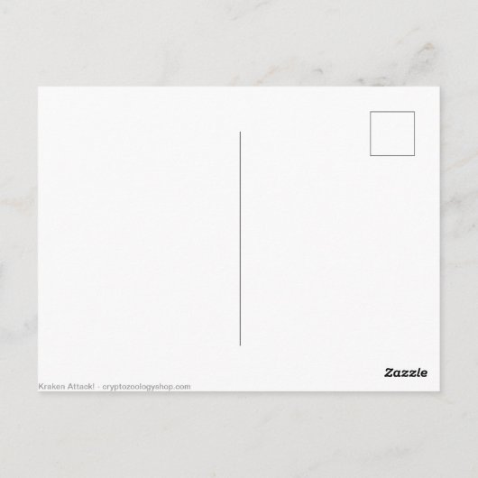 クラーケン(2) ポストカード (裏面)