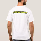 クラーケン vs UFO: 忘れられた地図 Tシャツ (裏面)