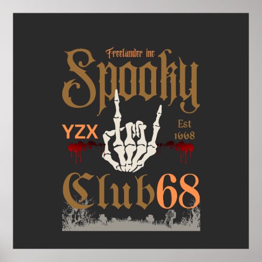 クラ不気味ブ装飾用クッション ポスター (正面)