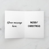 クリおもしろいスマスカード：まいけなたはNice。 シーズンカード (内部)