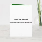 クリおもしろいスマスカード シーズンカード (裏面)