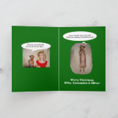 クリおもしろいスマスカード シーズンカード (内部)