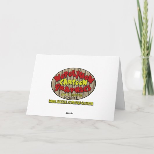 クリおもしろいスマスカード:商談 シーズンカード (裏面)