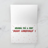 クリおもしろいスマスカード：商談 シーズンカード (内部)