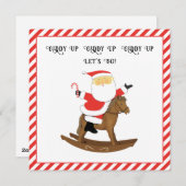 クリおもしろいスマスホリデーカード シーズンカード (正面/裏面)