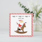 クリおもしろいスマスホリデーカード シーズンカード (スタンド正面)