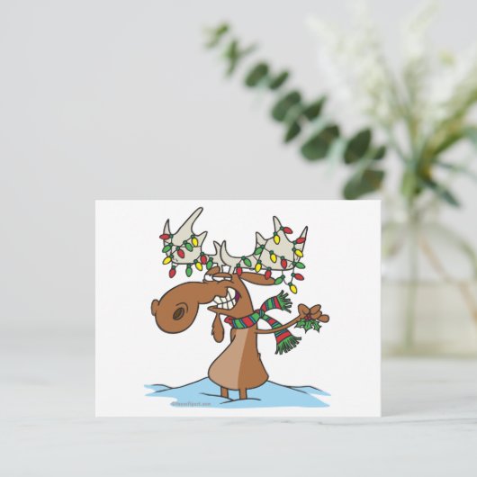 クリおもしろいスマスムーズマンガ シーズンポストカード (スタンド正面)