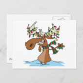 クリおもしろいスマスムーズマンガ シーズンポストカード (正面/裏面)