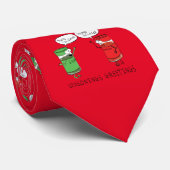 クリおもしろいスマス漫画の料理 ネクタイ (ロール)