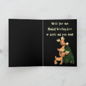 クリおもしろいスマス·ルドルフ·ビいけなーブ シーズンカード (内部)