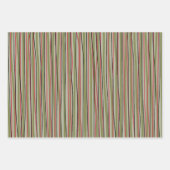 クリお洒落スマス写真-書道-支店 ラッピングペーパーシート (正面3)