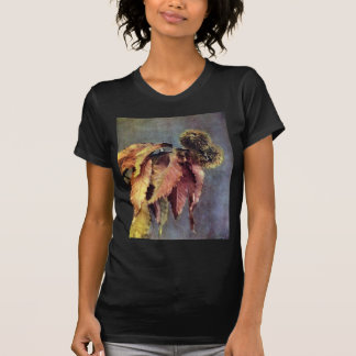 クリのぎざぎざおよび葉 Tシャツ