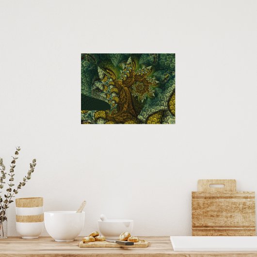 クリの木 ポスター (キッチン)