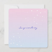 クリの馬（白い星） 招待状 (正面)