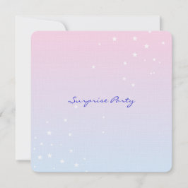 クリの馬（白い星） 招待状