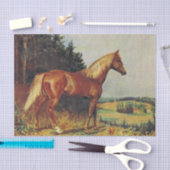 クリの馬 薄葉紙 (クラフト)