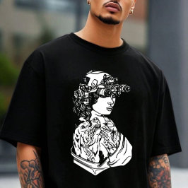 クリアされたユニセックスホットTシャツ Tシャツ