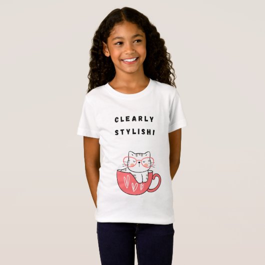クリアにスタイリッシュ! Tシャツ (正面フル)