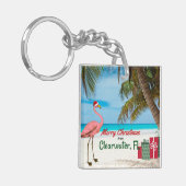 クリアウォーターからのメリークリスマス キーホルダー (正面左)