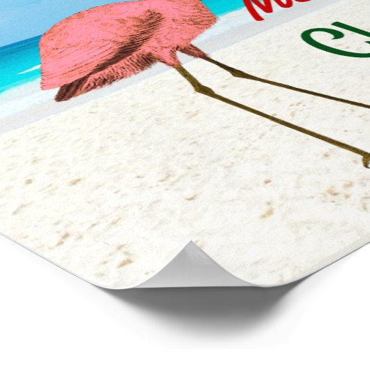 クリアウォーターからのメリークリスマス ポスター (角)