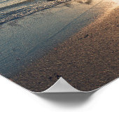 クリアウォータービーチサンセット ポスター (角)