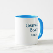 クリアウォータービーチフロリダコーヒーマグ マグカップ (正面右)
